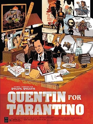 Ameziane, Amazing. Quentin Por Tarantino - La Novela Gráfica Inspirada En La Vida de Quentin Tarantino. Redbook Ediciones, 2024.