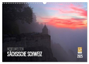 Nebelwelten Sächsische Schweiz (Wandkalender 2025 DIN A3 quer), CALVENDO Monatskalender