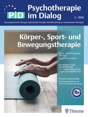 Körper-, Sport- und Bewegungstherapie - PiD - Psychotherapie im Dialog. Georg Thieme Verlag, 2026.