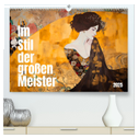Im Stil der großen Meister (hochwertiger Premium Wandkalender 2025 DIN A2 quer), Kunstdruck in Hochglanz