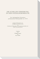Die Schiller-Verehrung in der Sozialdemokratie