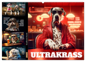 ULTRAKRASS Knallharte Hunde (Wandkalender 2025 DIN A2 quer), CALVENDO Monatskalender