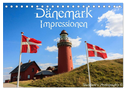 Dänemark Impressionen (Tischkalender 2024 DIN A5 quer), CALVENDO Monatskalender