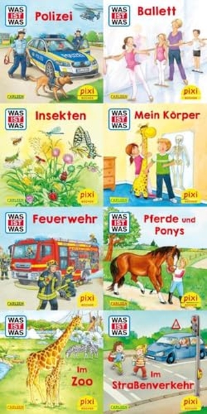 Pixi-8er-Set 277: WAS IST WAS (8x1 Exemplar). Carlsen Verlag GmbH, 2021.