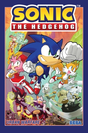 Flynn, Ian / Evan Stanley. Sonic the Hedgehog, Vol. 15: Urban Warfare. IDW Publishing, 2023.