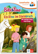 Lesefuchs Bibi & Tina: Ein Dino im Steinbruch Lesestufe 1