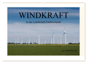 Windkraft in der Landschaft Ostfrieslands (Wandkalender 2025 DIN A2 quer), CALVENDO Monatskalender
