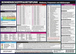 Schulze, Michael. Info-Tafel Binnenschifffahrtsfunk - Stationen, Frequenzen und Abkürzungen. Dreipunkt Verlag, 2013.