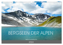 Bergseen der Alpen (Wandkalender 2024 DIN A3 quer), CALVENDO Monatskalender