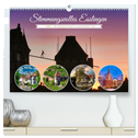 Stimmungsvolles Esslingen (hochwertiger Premium Wandkalender 2025 DIN A2 quer), Kunstdruck in Hochglanz