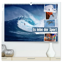 Es lebe der Sport - Momentaufnahmen by VogtArt (hochwertiger Premium Wandkalender 2025 DIN A2 quer), Kunstdruck in Hochglanz