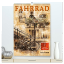 Fahrrad - Retro-Kalender (hochwertiger Premium Wandkalender 2024 DIN A2 hoch), Kunstdruck in Hochglanz