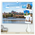 Historisches Prag (hochwertiger Premium Wandkalender 2025 DIN A2 quer), Kunstdruck in Hochglanz