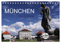 München - Die Schöne (Tischkalender 2024 DIN A5 quer), CALVENDO Monatskalender