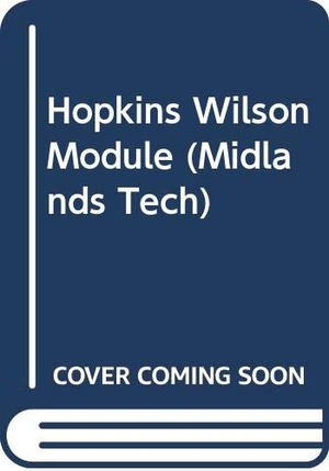 Jacobs. Hopkins Wilson Module (Midlands Tech). Cengage Learning, 2000.