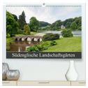 Südenglische Landschaftsgärten (hochwertiger Premium Wandkalender 2024 DIN A2 quer), Kunstdruck in Hochglanz