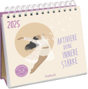 Postkartenkalender 2025: Aktiviere deine innere Stärke