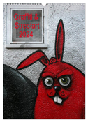 Graffiti & Streetart 2024 / CH-Version (Wandkalender 2024 DIN A3 hoch), CALVENDO Monatskalender