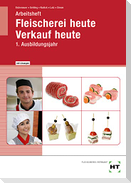 Arbeitsheft mit eingetragenen Lösungen Fleischerei heute Verkauf heute