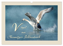 Vögel am Chemnitzer Schlossteich (Wandkalender 2024 DIN A3 quer), CALVENDO Monatskalender