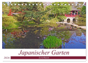 Japanischer Garten Leverkusen (Tischkalender 2024 DIN A5 quer), CALVENDO Monatskalender