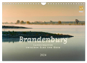 Brandenburg - Landschaften zwischen Elbe und Oder (Wandkalender 2024 DIN A4 quer), CALVENDO Monatskalender
