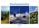Harz Landschaften (Wandkalender 2025 DIN A2 quer), CALVENDO Monatskalender