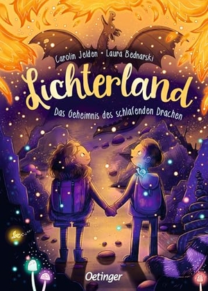 Jelden, Carolin. Lichterland 3. Das Geheimnis des schlafenden Drachen. Oetinger, 2024.