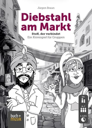 Braun, Jürgen. Diebstahl am Markt - Stoff, der verbindet - Ein Krimispiel für Gruppen. Praxisverlag buch+musik, 2025.