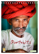 Portraits aus Indien (Tischkalender 2024 DIN A5 hoch), CALVENDO Monatskalender