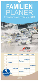 Familienplaner 2024 - Emotions on Track - Langstreckenmeisterschaft am Nürburgring - GT3 mit 5 Spalten (Wandkalender, 21 x 45 cm) CALVENDO