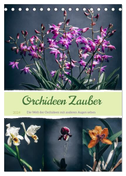 Orchideen Zauber (Tischkalender 2024 DIN A5 hoch), CALVENDO Monatskalender