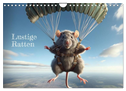 Lustige Ratten (Wandkalender 2024 DIN A4 quer), CALVENDO Monatskalender