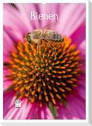 Bienenkalender (Wandkalender 2024 DIN A2 hoch), CALVENDO Monatskalender