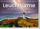 Leuchttürme - An den schönsten Küsten. (Tischkalender 2023 DIN A5 quer)