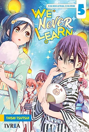 Tsutsui, Taishi. We never learn. Editorial Ivrea, 2020.