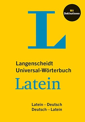 Langenscheidt Universal-Wörterbuch Latein - Latein - Deutsch / Deutsch - Latein. Langenscheidt bei PONS, 2023.