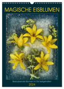Magische Eisblumen (Wandkalender 2024 DIN A3 hoch), CALVENDO Monatskalender