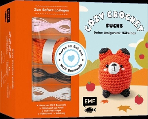 Ly, Annick. Cozy Crochet - Deine Amigurumi-Häkelbox: Fuchs - Mit Anleitungs-Booklet und allen Materialien: Garn (100% Baumwolle, 4 Farben), Häkelnadel, Füllwatte, Sicherheitsaugen. Für deine kreative Me-Time!. Edition Michael Fischer, 2026.