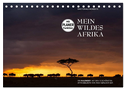 Emotionale Momente: Mein wildes Afrika (Tischkalender 2025 DIN A5 quer), CALVENDO Monatskalender