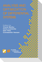 Analysis and Optimization of Differential Systems