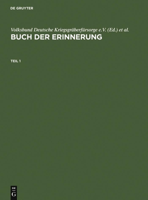 Scheffler, Wolfgang / Riga-Komitee Der Deutschen Städte et al (Hrsg.). Buch der Erinnerung - Die ins Baltikum deportierten deutschen, österreichischen und tschechoslowakischen Juden. De Gruyter Saur, 2003.