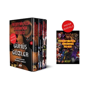 Breed-Wrisley, Kira / Scott Cawthon. Freddynin Pizza Dükkaninda Bes Gece Serisi Seti 3 Kitap Takim. Olimpos Yayinlari, 2021.