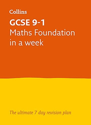 Collins Gcse / Fiona Mapp. GCSE 9-1 Maths Foundation In A Week - Ideal for the 2027 and 2028 Exams. HarperCollins Publishers, 2018.