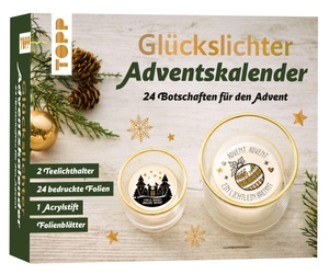 Frechverlag (Hrsg.). Adventskalender Glückslichter - 24 Teelicht Botschaften. frechverlag GmbH, 2026.