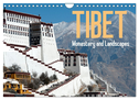 Tibet Monastery and landscapes (Wall Calendar 2024 DIN A4 landscape), CALVENDO 12 Month Wall Calendar