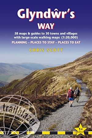 Scott, Chris. Glyndwr's Way Trailblazer Walking Guide 1e - Knighton to Welshpool: 58 maps and guides to 30 towns and villages. Trailblazer Publications, 2024.