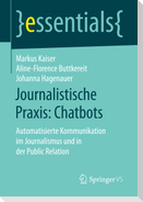 Journalistische Praxis: Chatbots