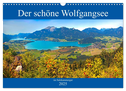 Der schöne Wolfgangsee im Salzkammergut (Wandkalender 2025 DIN A3 quer), CALVENDO Monatskalender
