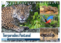 Tierparadies Pantanal (Tischkalender 2024 DIN A5 quer), CALVENDO Monatskalender